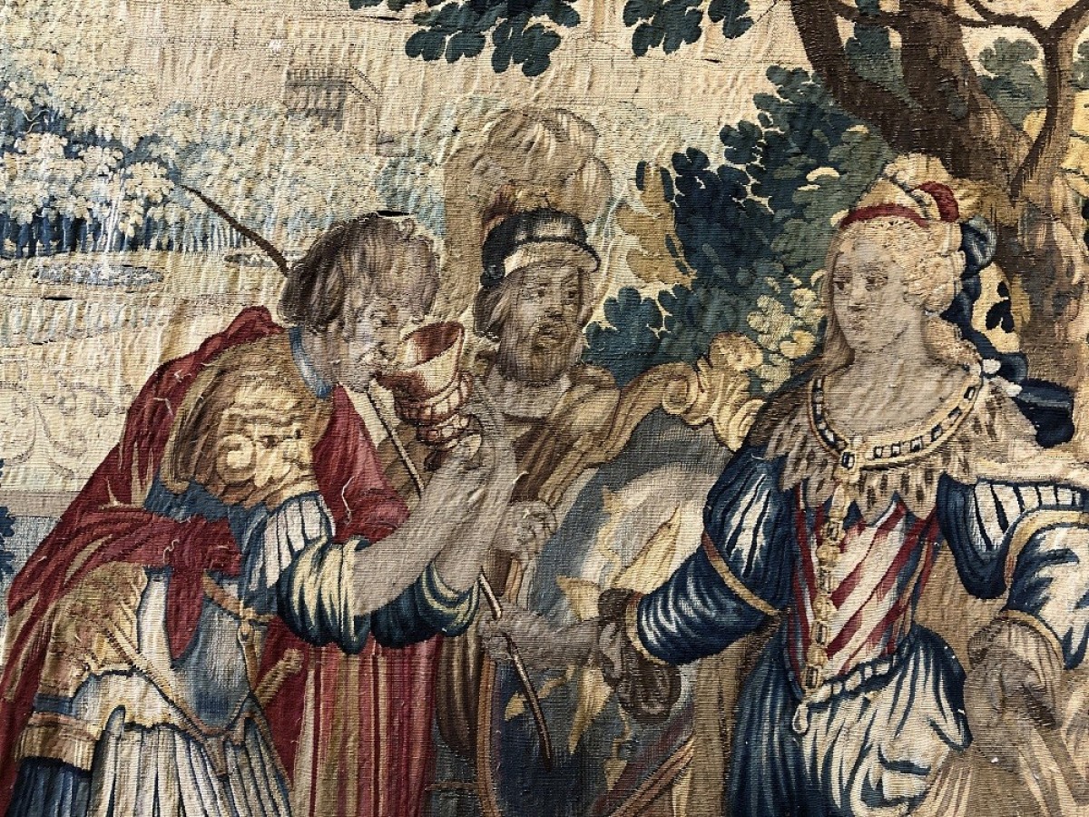 THREE GOBELINS MYTHOLOGICAL TAPESTRIES, FROM THE SERIES OVID'S