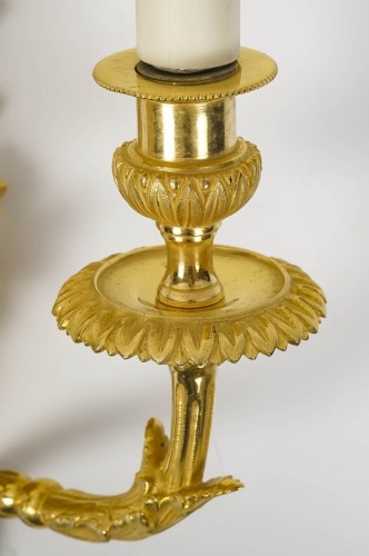Luminaires Appliques - Paire d'appliques de style Louis XVI