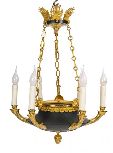 A Chandelier in the 1st Empire Style