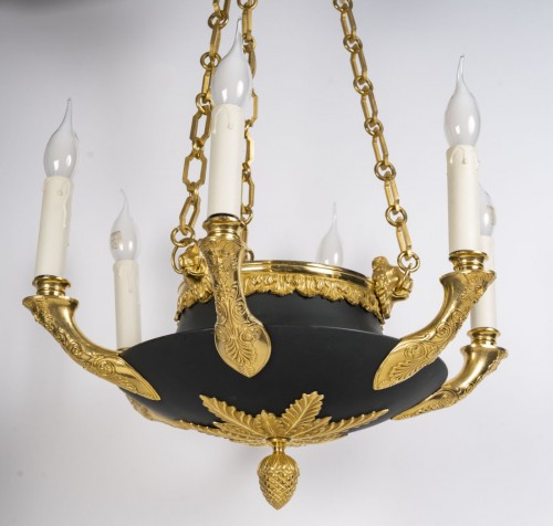 A Chandelier in the 1st Empire Style - Lighting Style 