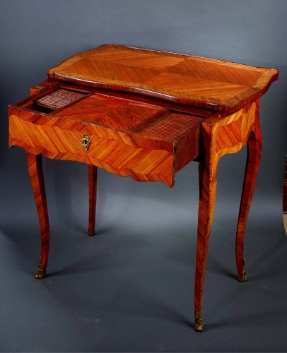 Table de salon à système, 18e siècle - Mobilier Style Louis XV