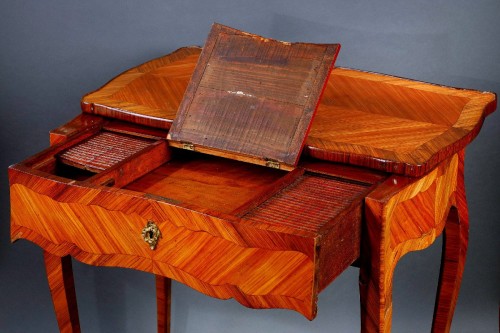 Table de salon à système, 18e siècle - Louis XV