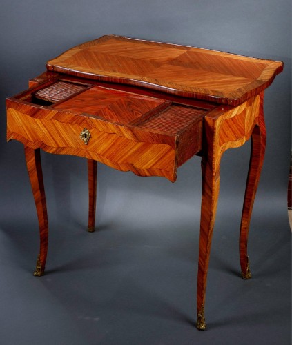 Louis XV - Table de salon à système, 18e siècle