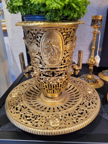 Vase porte fleurs F. Barbedienne - Objet de décoration Style Napoléon III