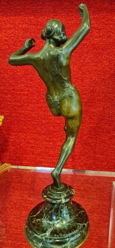 La danseuse - François André Clémencin (1878-1950) - Sculpture Style Art Déco
