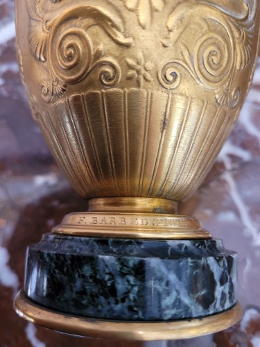 Paire de vases de style grec Levillain et Barbedienne - Objet de décoration Style Napoléon III