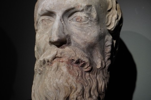  - Portrait head of a bearded man