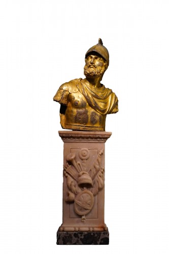 Bronze figure of mars