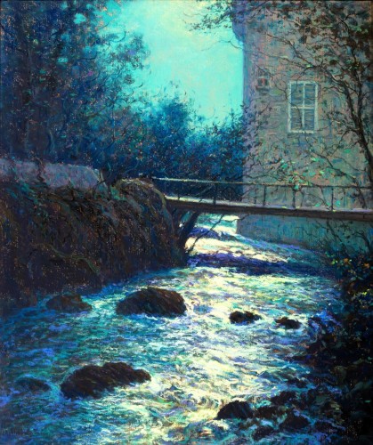 Arsène Chabanian (1864-1949)  - Le vieux moulin à eau