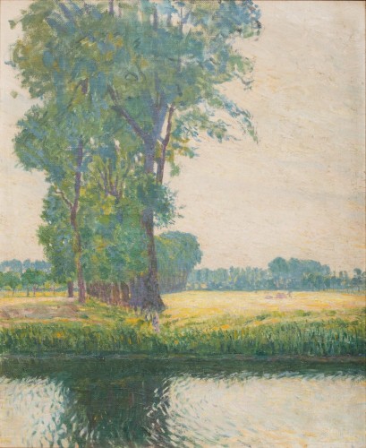 Vue d'Afsnee par Fritz Van Loo (1871-1957)