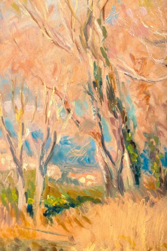 20th century - Early Spring near Cagnes sur Mer - Georges Moullade