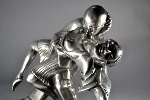 Thomas Cartier (1879-1943) « Tango Erotica » - Sculpture Style Art Déco