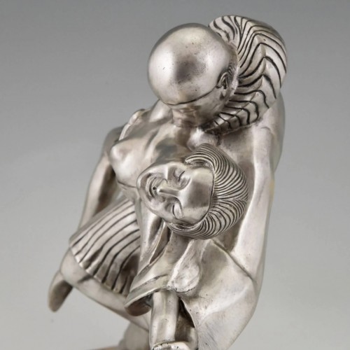 Sculpture  - Thomas Cartier (1879-1943) « Tango Erotica »