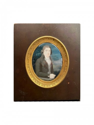 Domenico Bossi (1767-1853) - Miniature époque XVIIIe siècle