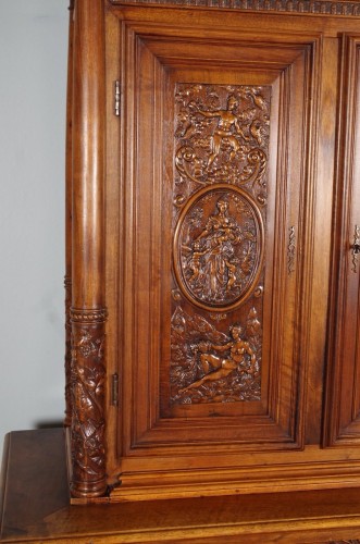 Cabinet néo-Renaissance fin 19e siècle - Antiquités Saint Jean