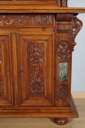 Antiquités - Cabinet néo-Renaissance fin 19e siècle