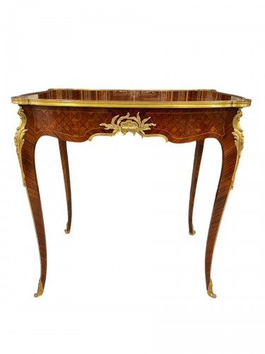 François Linke - Table bureau style Louis XV