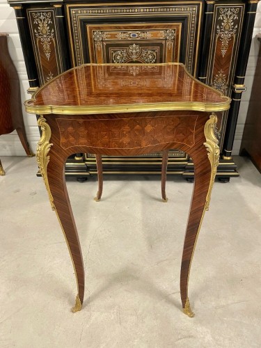 Mobilier Table & Guéridon - François Linke - Table bureau style Louis XV