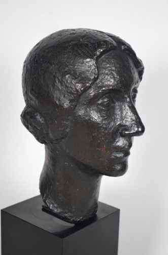 XXe siècle - Marcel Gimond (1894-1961)  - Buste de femme