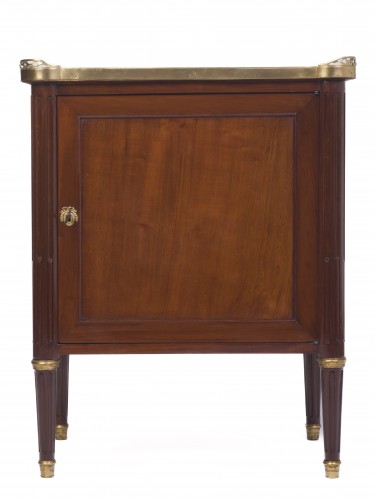 Mobilier Meuble d'appoint - Petit meuble de milieu en acajou Epoque Louis XVI