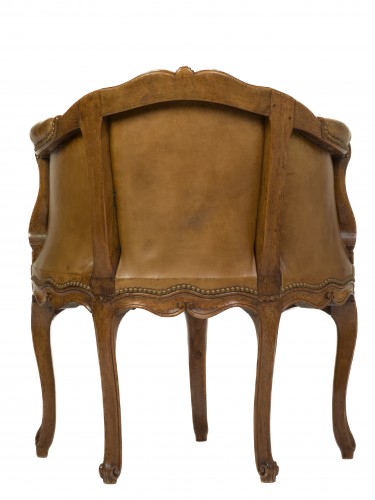 Five-legged Louis XV desk armchair - 