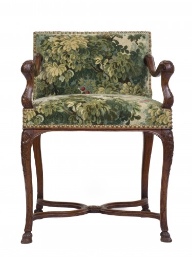 Fauteuil de commande Epoque Louis XIV - Sièges Style Louis XIV