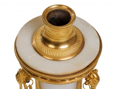 Louis XVI - Louis XVI period mantel clock set