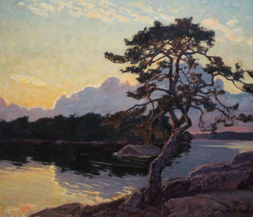 Gottfrid Kallstenius (1861-1943) - Evening in the Archipelago - Paintings & Drawings Style 