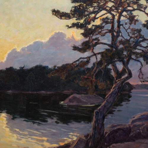 Paintings & Drawings  - Gottfrid Kallstenius (1861-1943) - Evening in the Archipelago