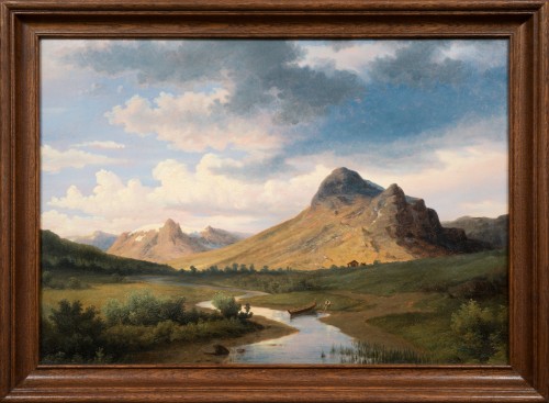 Paysage de Kvikkjokk, vers 1861