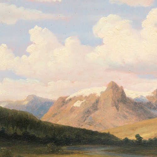 Landscape from Kvikkjokk, c. 1861 - 