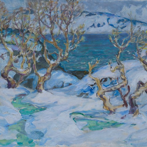 Anna Boberg (1864–1935) - Bosco artico (Lofoten) - ClassicArtworks Stockholm