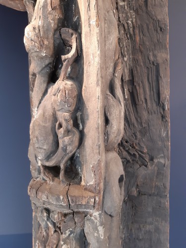 Porte gothique, France XVe siècle - Costermans Antiquités