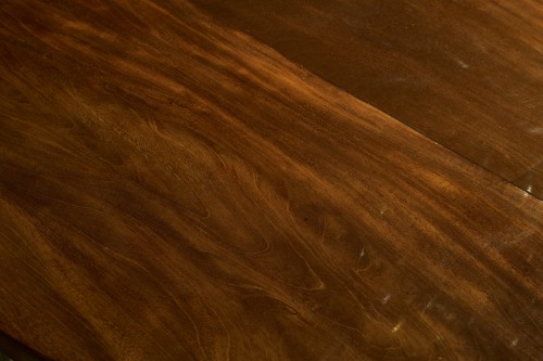 Furniture  - Mahogany Directoire table with four leaves