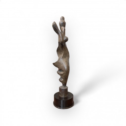 Mikio Yamauchi (1907-1975) &quot;Singing in the Spring Breeze&quot;, Bronze, 1961 - Sculpture Style 50
