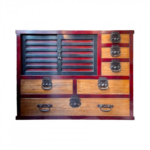 Merchant's chest Choba Dansu, Japan Meiji period 19th century