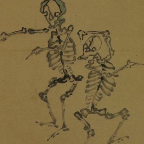 The Dance of the Skeletons, by Tanomura Chokunyu (1814-1907) - Asian Works of Art Style 