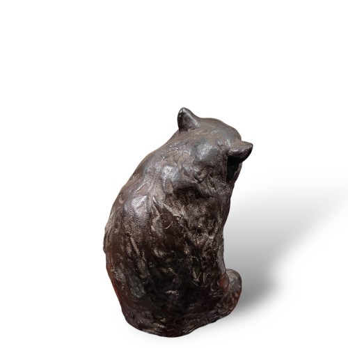  - Bronze bear signd by Takabushi Onoda, Japan 1890-1955