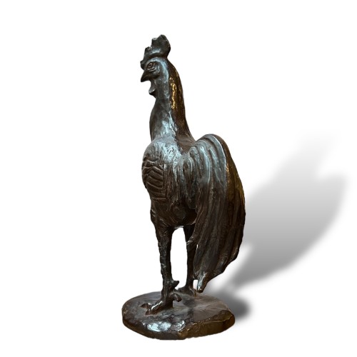 Japan, Bronze Rooster by Yoneji Ichi – Takaoka, 1896-1986 - 