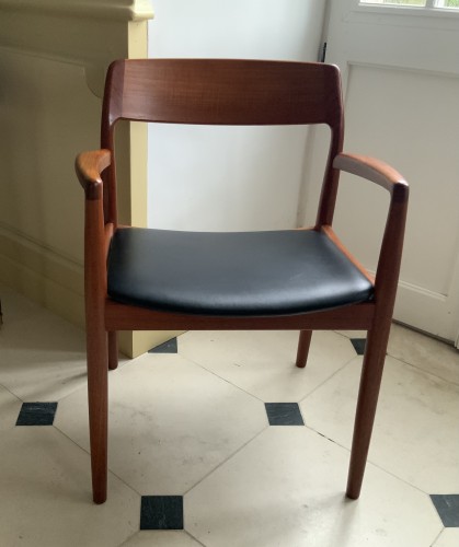 Antiquités - Fauteuil de bureau scandinave du designer Niels Otto Moller circa 1960