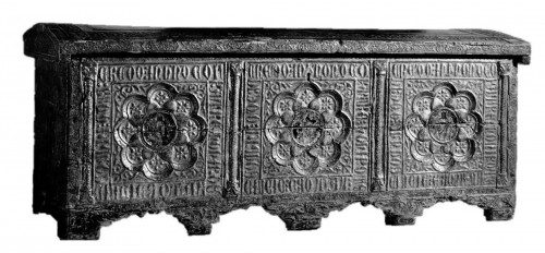 Renaissance - Pastiglia marriage chest - North of Italy, 15th century