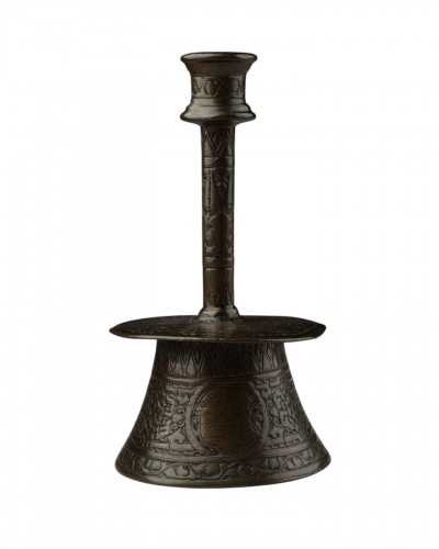 15th century  Veneto Saracenic candlestick