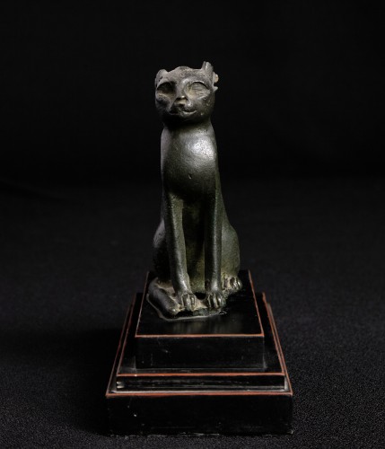 Cat Bastet  - Ancient Art Style 