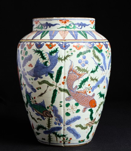 Asian Works of Art  - Rare large vase China era Jiajing dynastie Ming 1522-1566