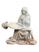 Vierge de pitié en marbre vers 1380