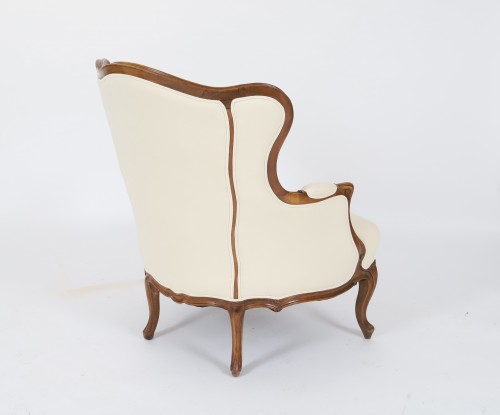 Seating  - Natural wood Bergere armchair