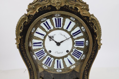 Horology  - Large 18th century cartel in Boulle marquetry