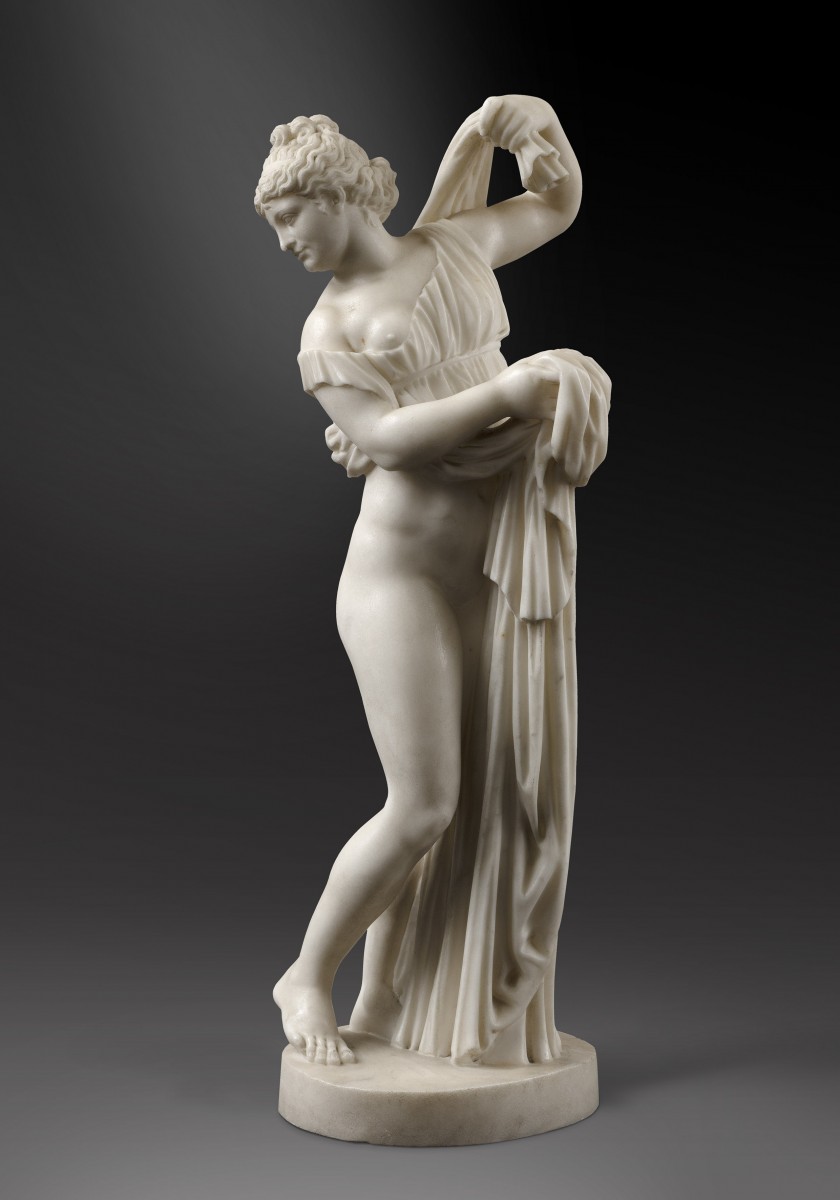 Marble Aphrodite Kallipygos or Callipygian Venus statue
