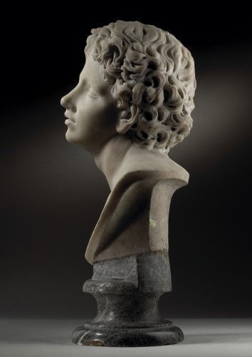 Neoclassical Bust of a Boy - 