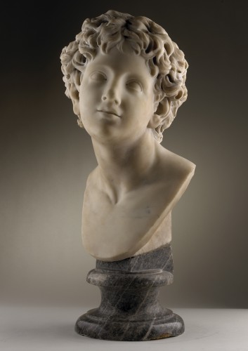 Neoclassical Bust of a Boy - 